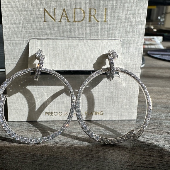 Nadri earrings. New, never worn. Retails for $98, asking $70 - Picture 2 of 7